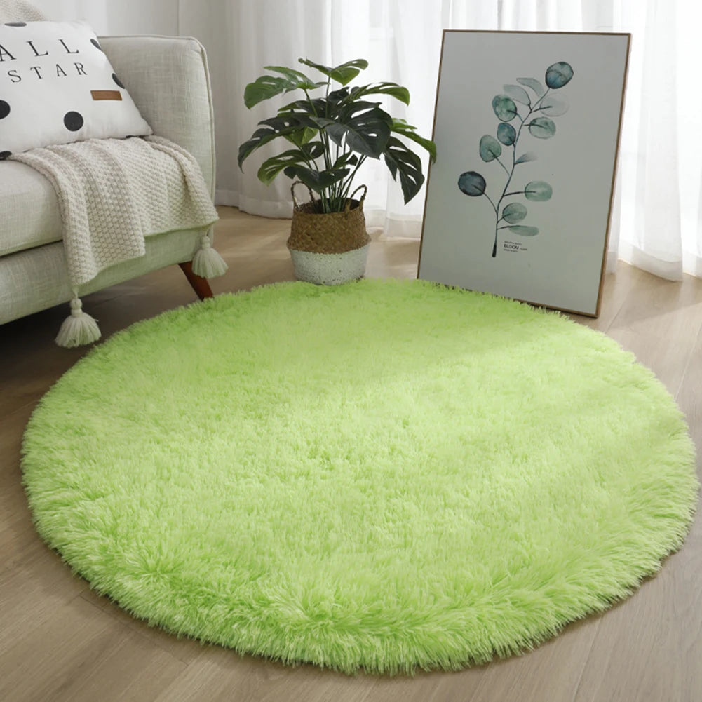 Fluffy shaggy Rug GlowNest