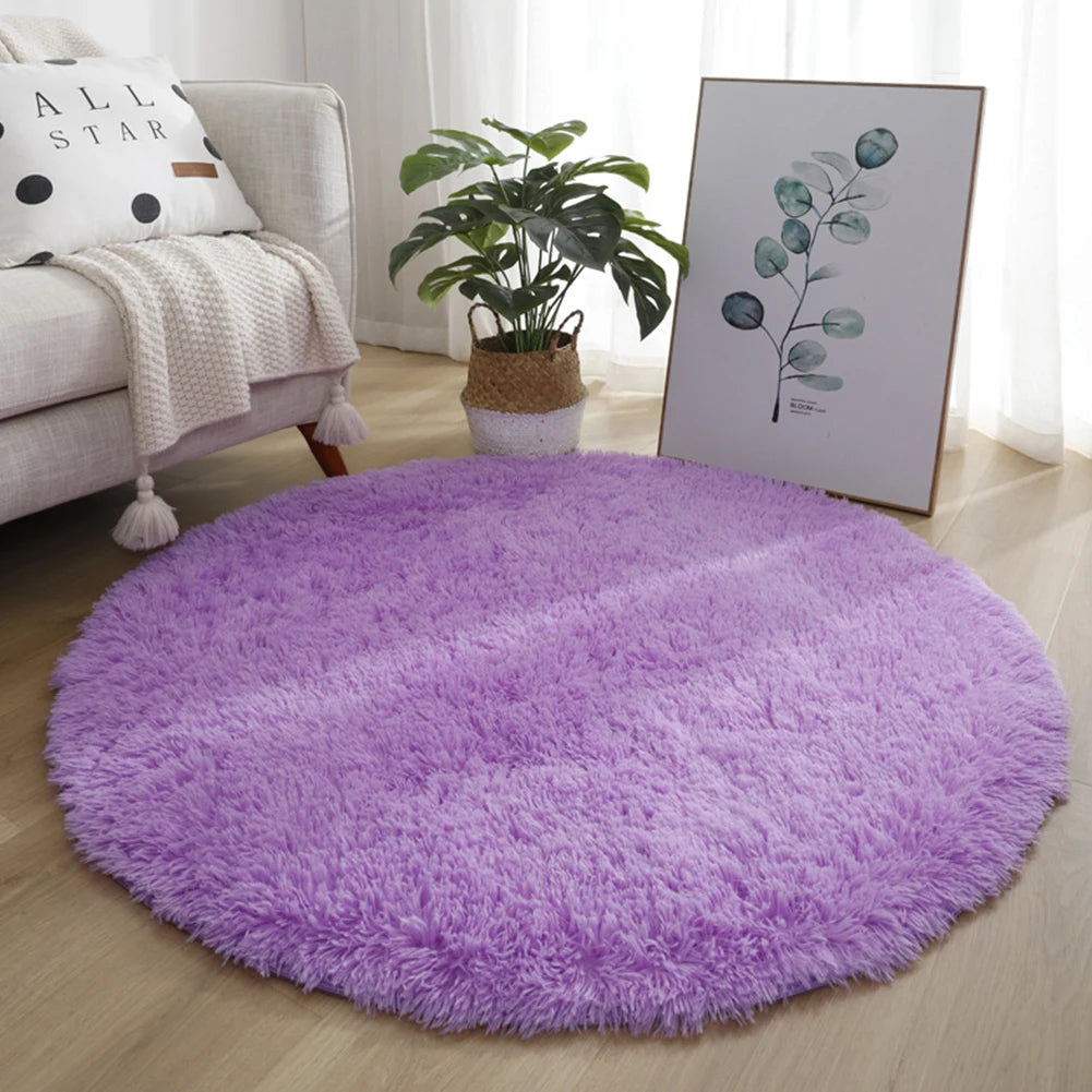 Fluffy shaggy Rug GlowNest
