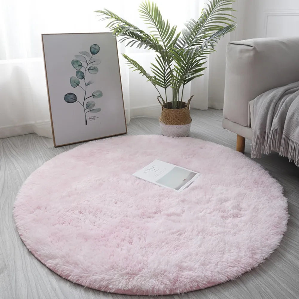 Fluffy shaggy Rug GlowNest