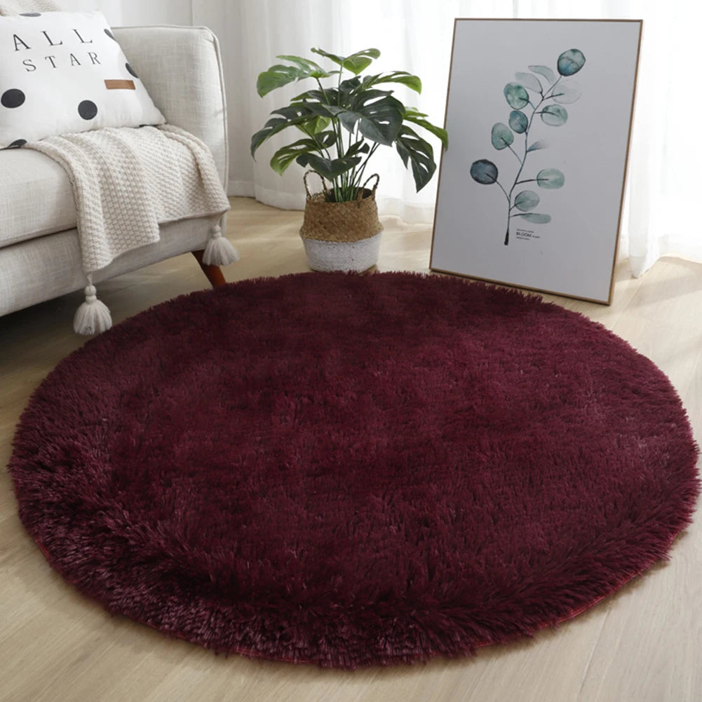 Fluffy shaggy Rug GlowNest