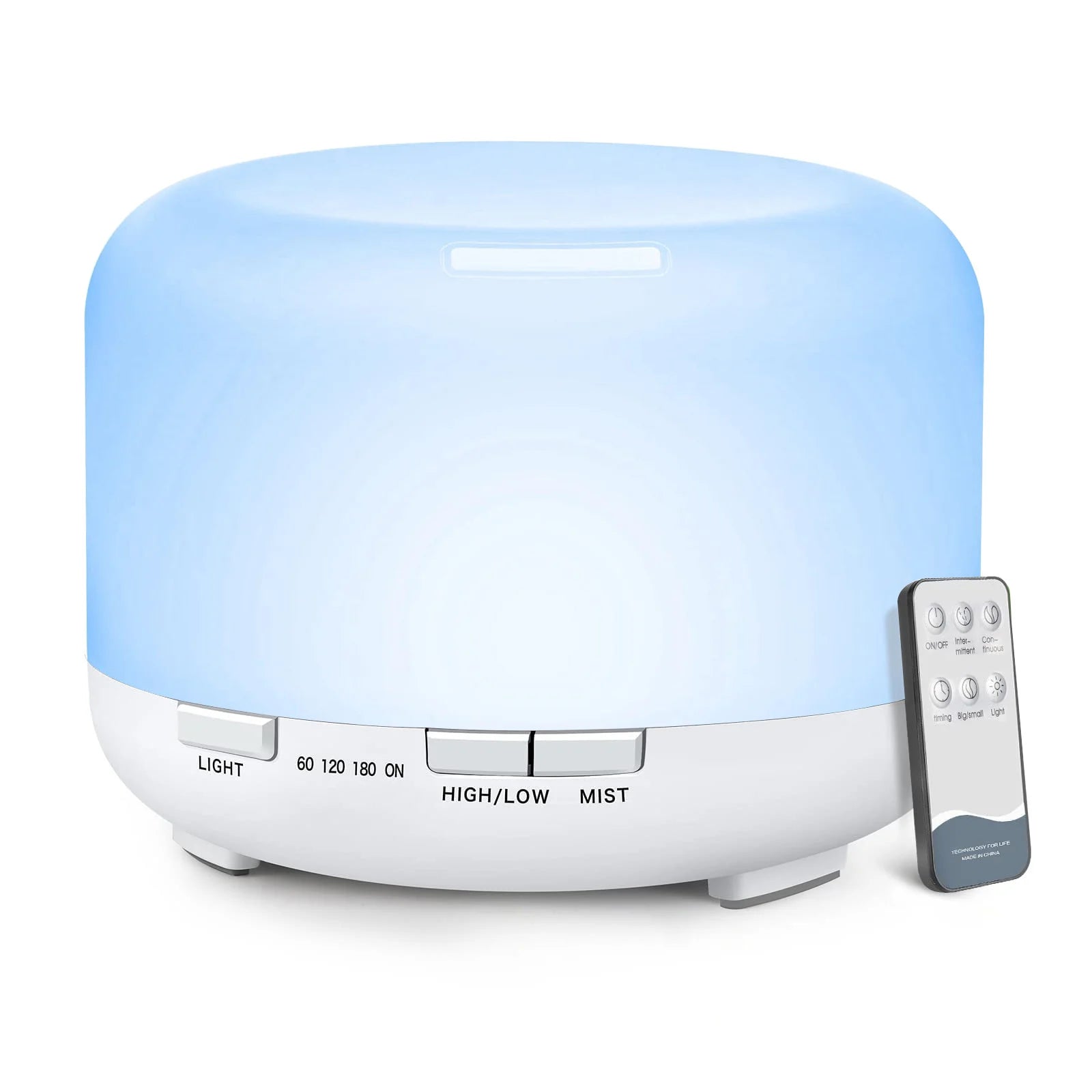 500ML Aroma Essential Oil Aromatherapy Diffuser Humidifier (with Remote Control) GlowNest