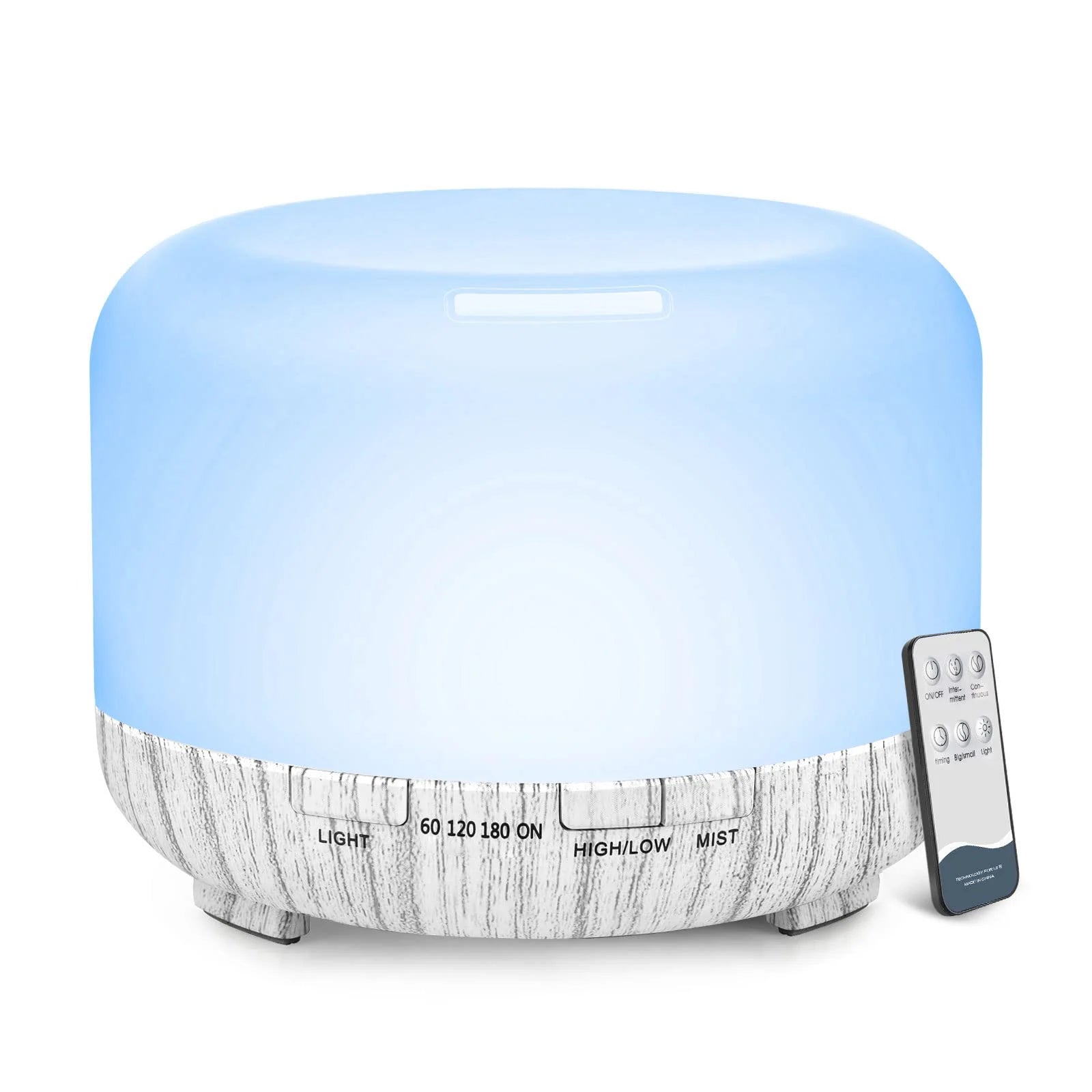 500ML Aroma Essential Oil Aromatherapy Diffuser Humidifier (with Remote Control) GlowNest