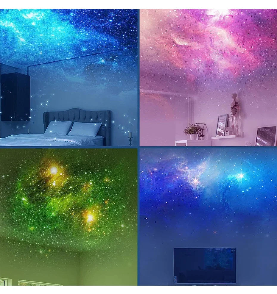 Galaxy Star Astronaut Projector LED Night Light Starry Sky Projector GlowNest