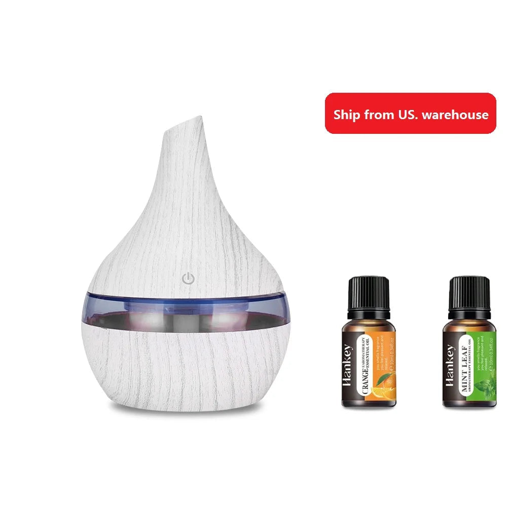 300ml USB Diffuser/Air Humidifier with Multi-Color LED lights GlowNest