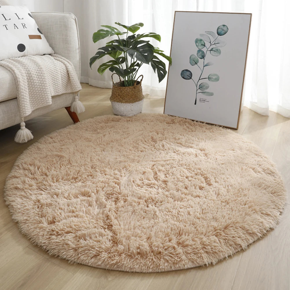 Fluffy shaggy Rug GlowNest