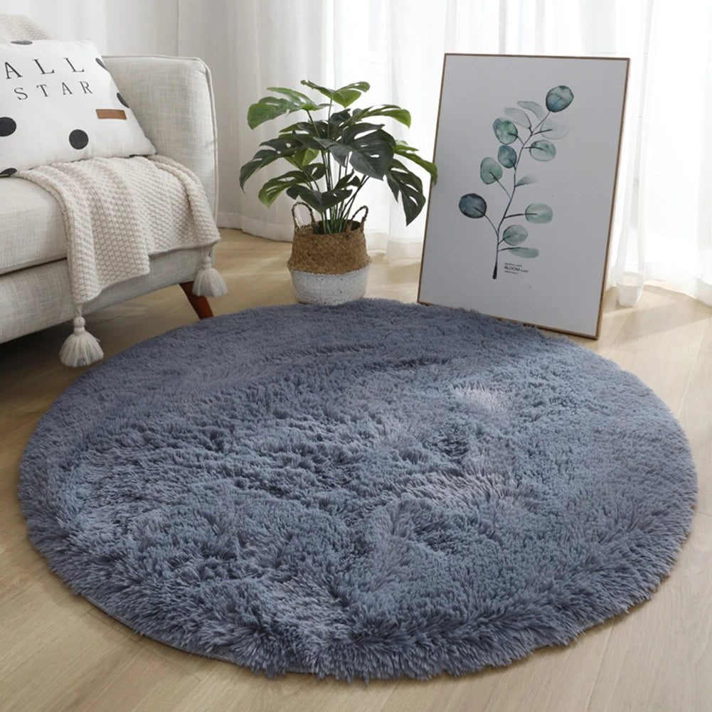 Fluffy shaggy Rug GlowNest