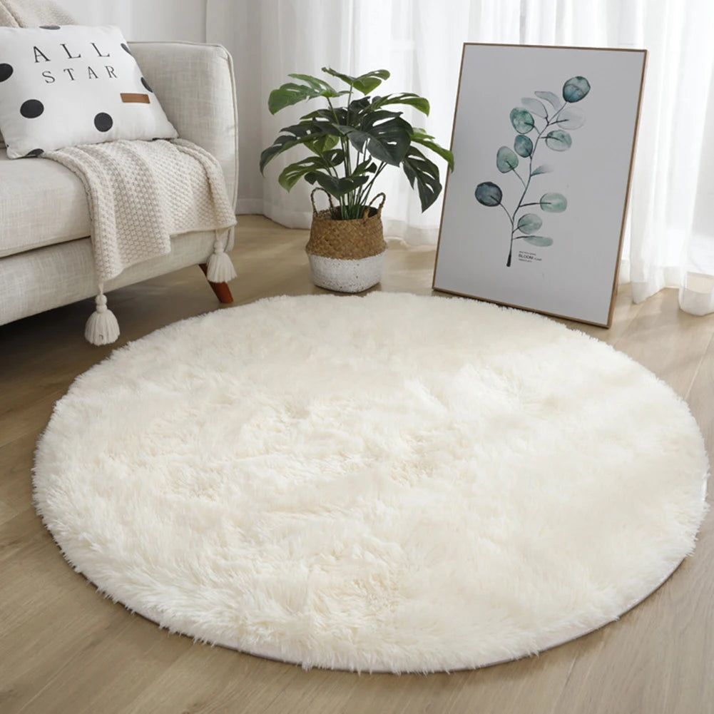 Fluffy shaggy Rug GlowNest