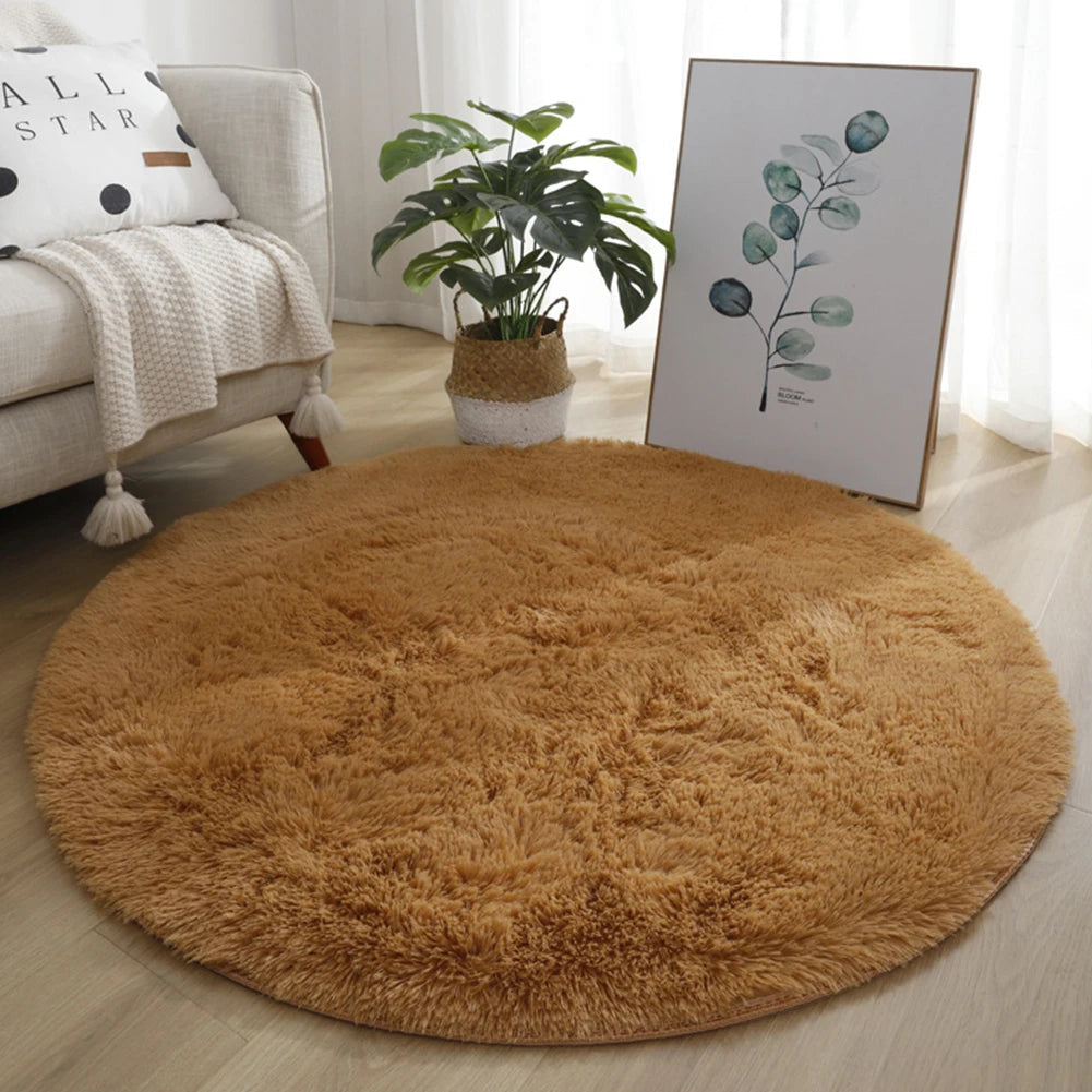 Fluffy shaggy Rug GlowNest
