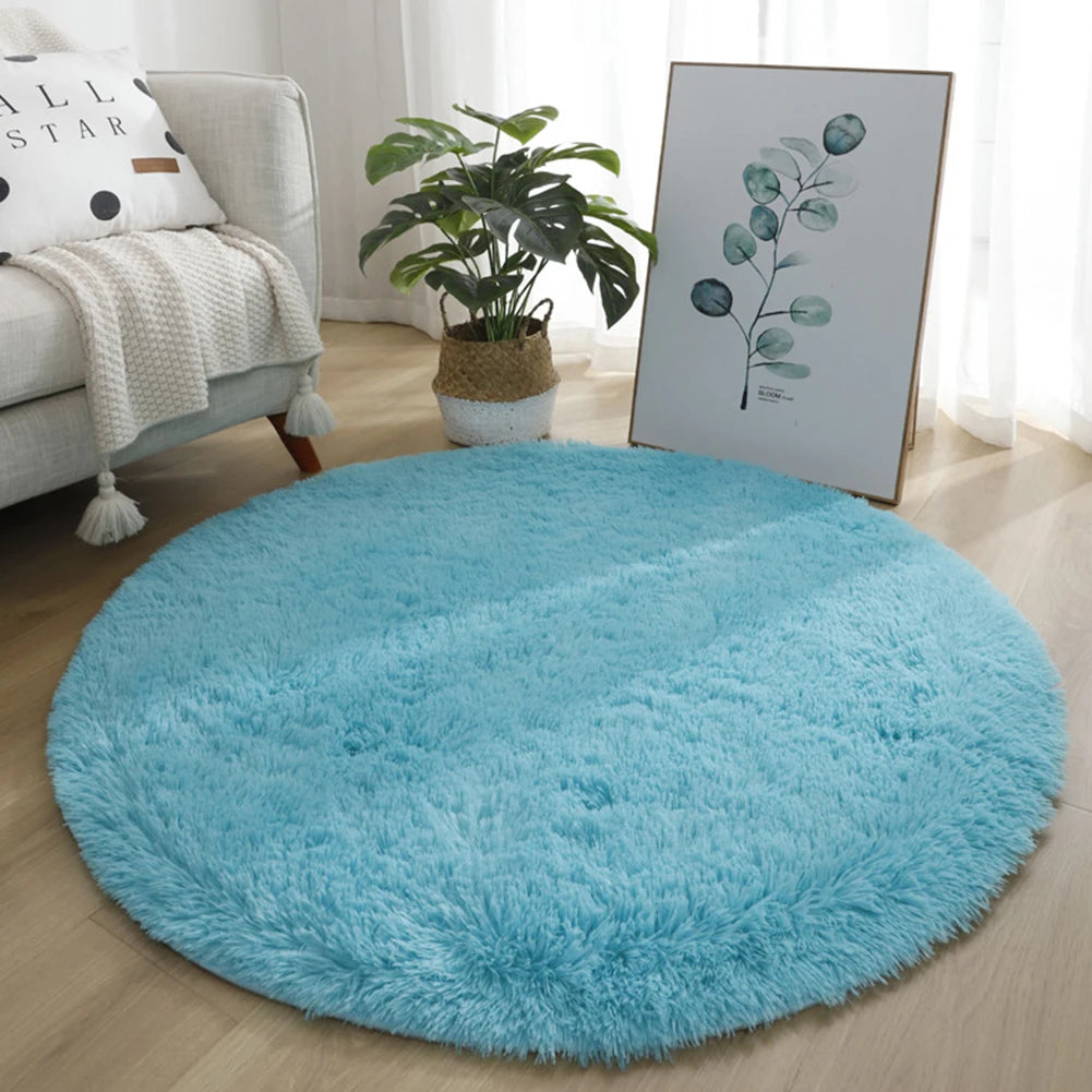 Fluffy shaggy Rug GlowNest