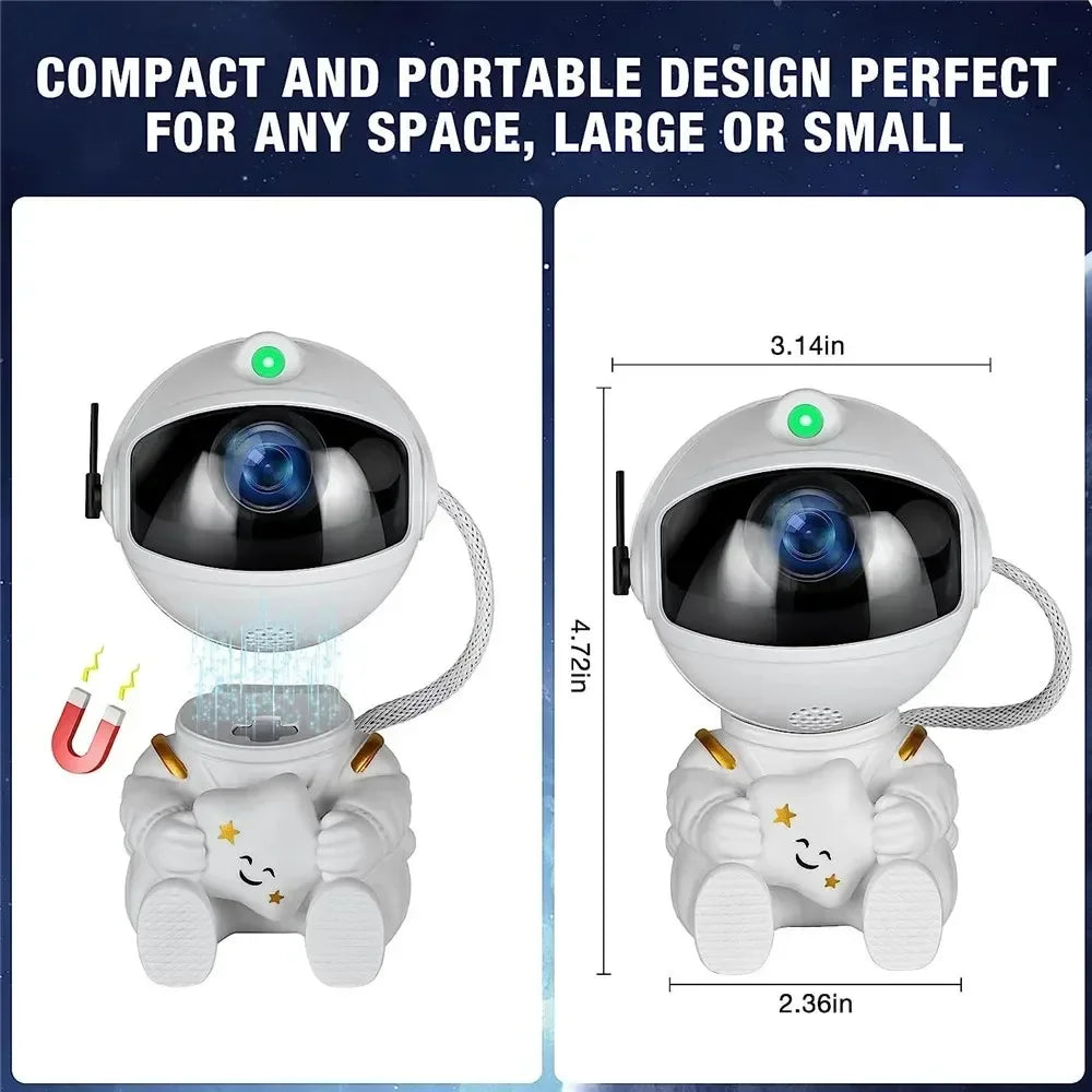 Galaxy Star Astronaut Projector LED Night Light Starry Sky Projector GlowNest