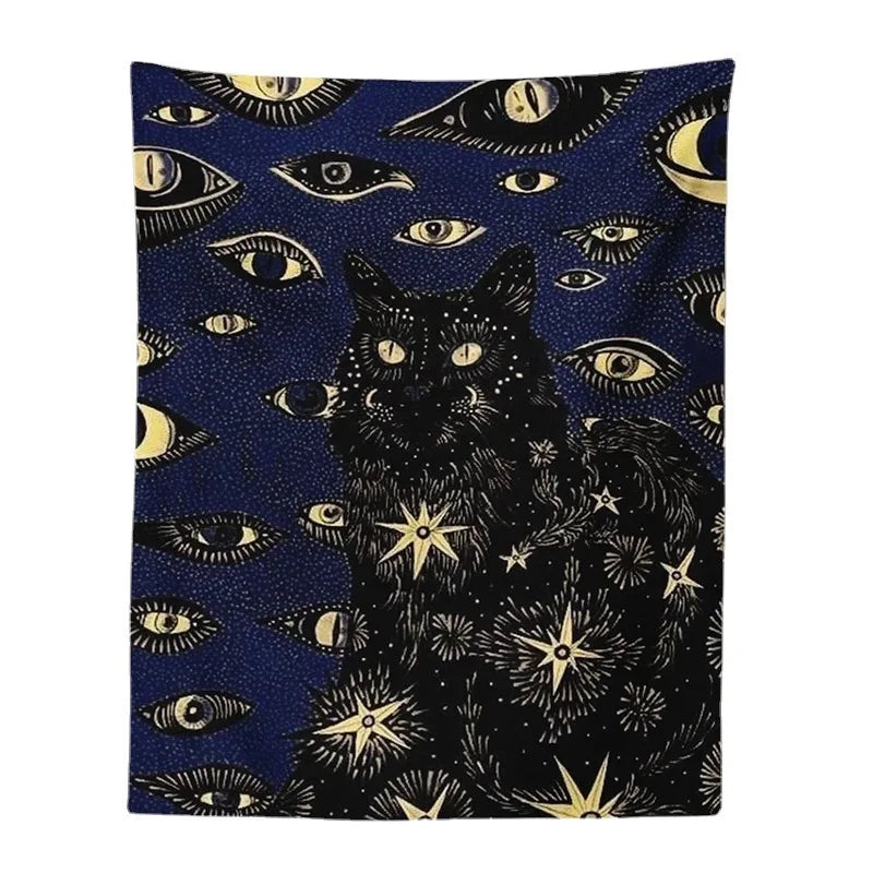 Cat Coven Tapestry GlowNest