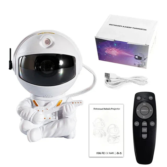Galaxy Star Astronaut Projector LED Night Light Starry Sky Projector GlowNest